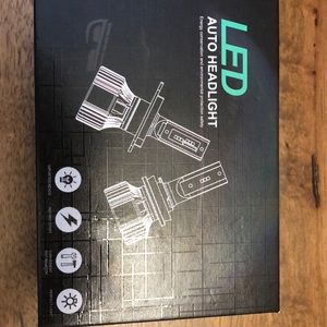 H11 LED headlight pair